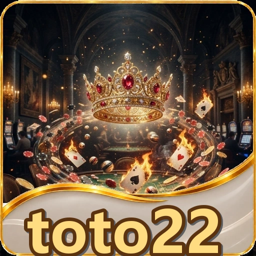 Cuplikan layar beranda aplikasi toto22 di ponsel Android